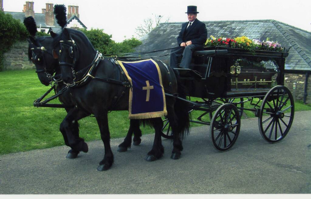 black carriage